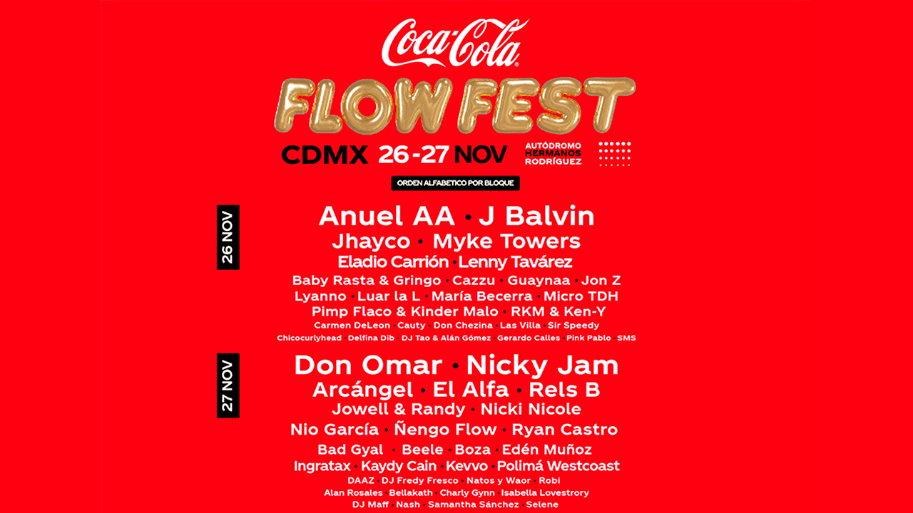 Coca-Cola Flow Fest Confirma A J Balvin, Anuel AA Y Más Para Este Año ...