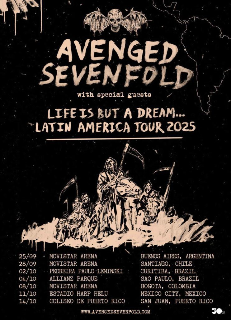 Avenged Sevenfold México 2025