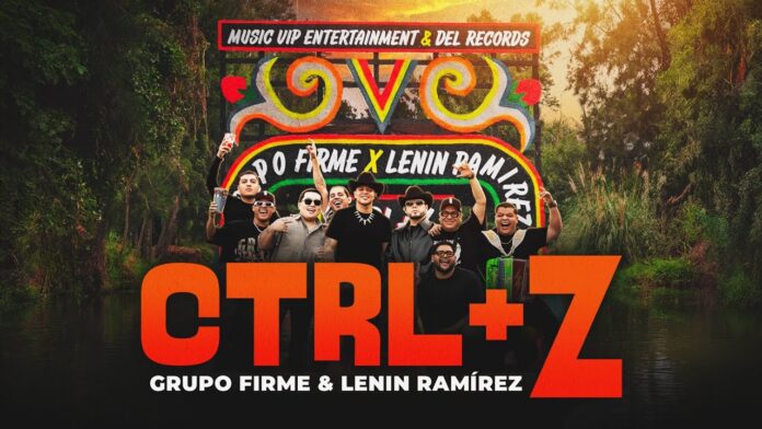Lenin Ramírez acompaña a Grupo Firme en “Ctrl + Z” un tema NSFW