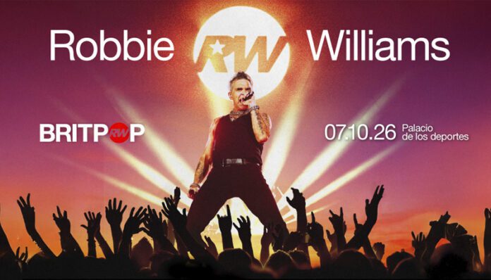Robbie Williams anuncia concierto en México