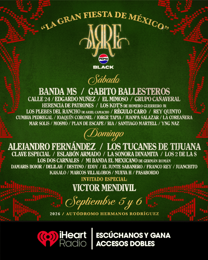 iHeartRadio te invtita al Arre Fest