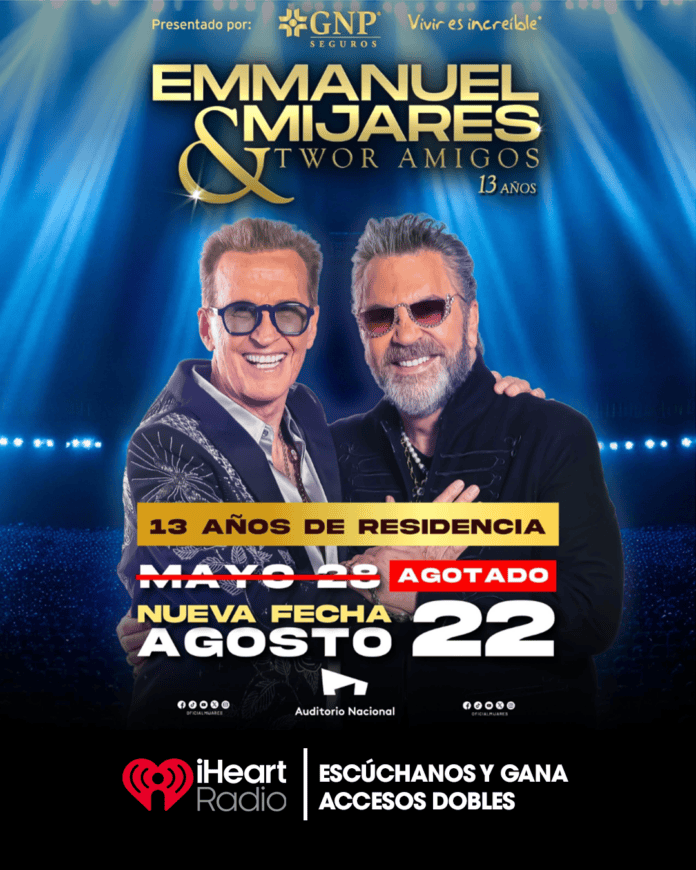 iHeartRadio te invita a Emmanuel y Mijares