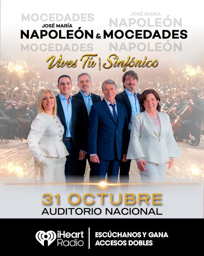 iHeartRadio te invita a Napoleón y Mocedades
